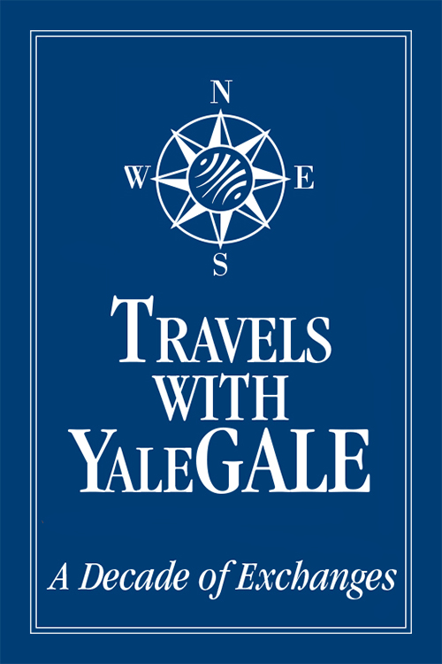 Cover of an ebook, titled Travels with YaleGALE, a Decade of Exchanges